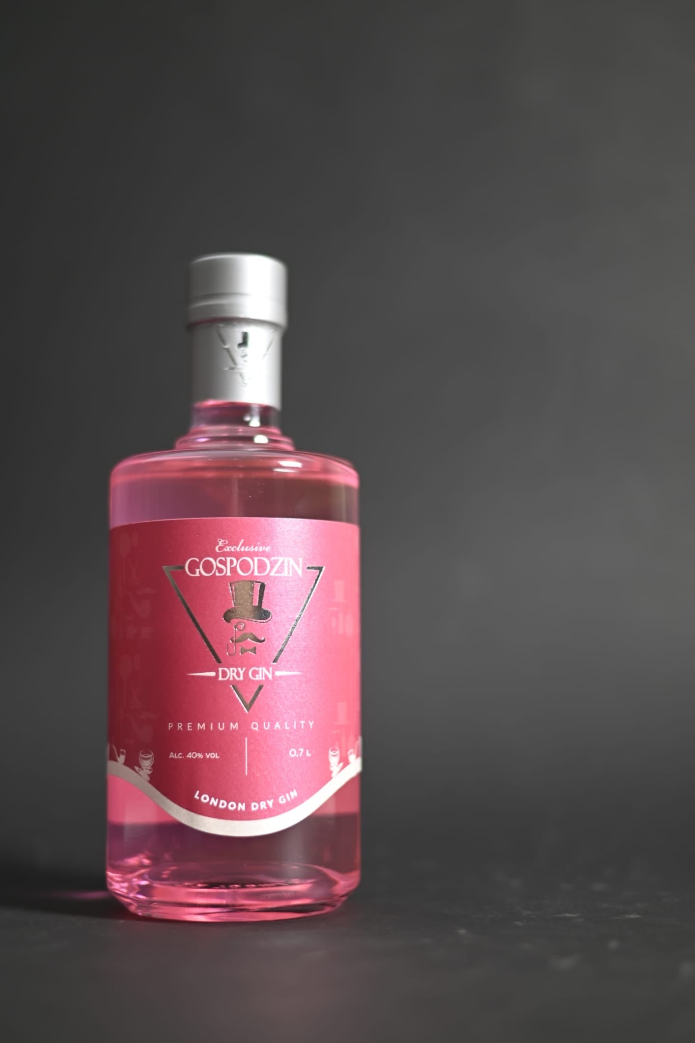 pink osvježavajući džin